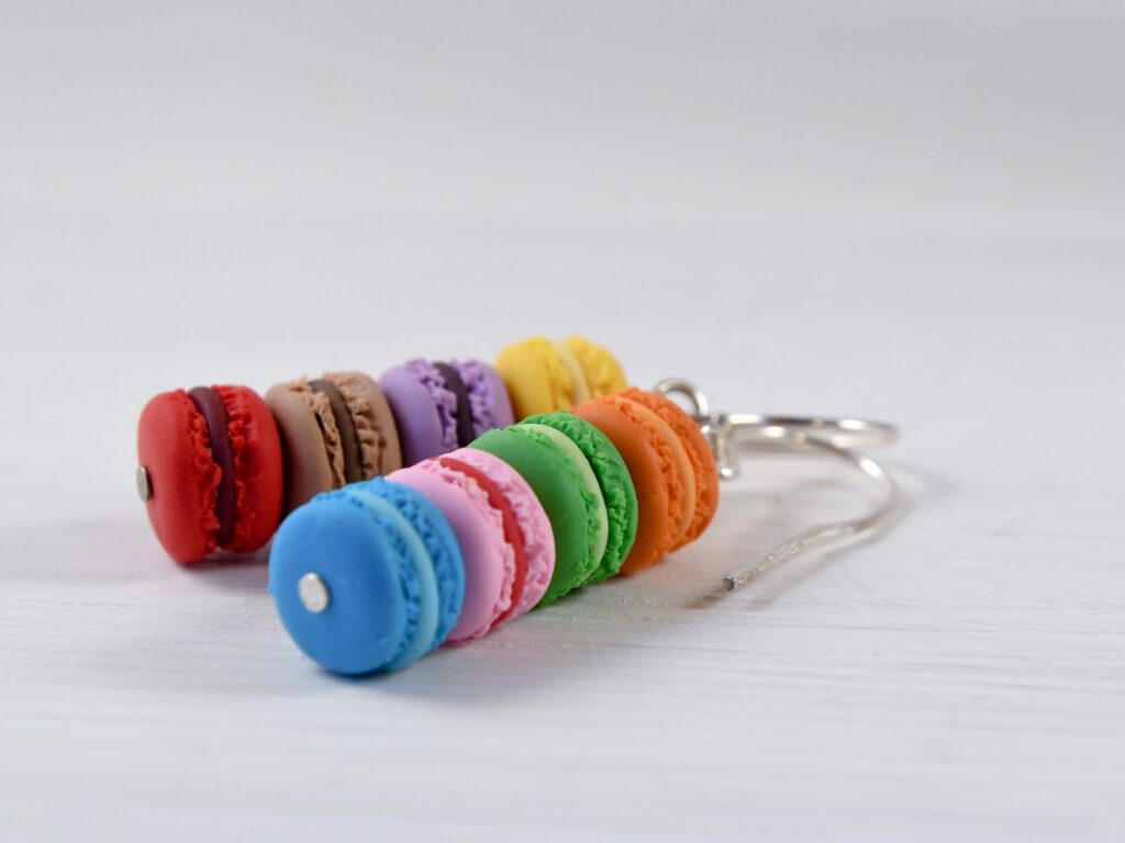 boucles d'oreilles bijoux argent asymétrique avion en papier