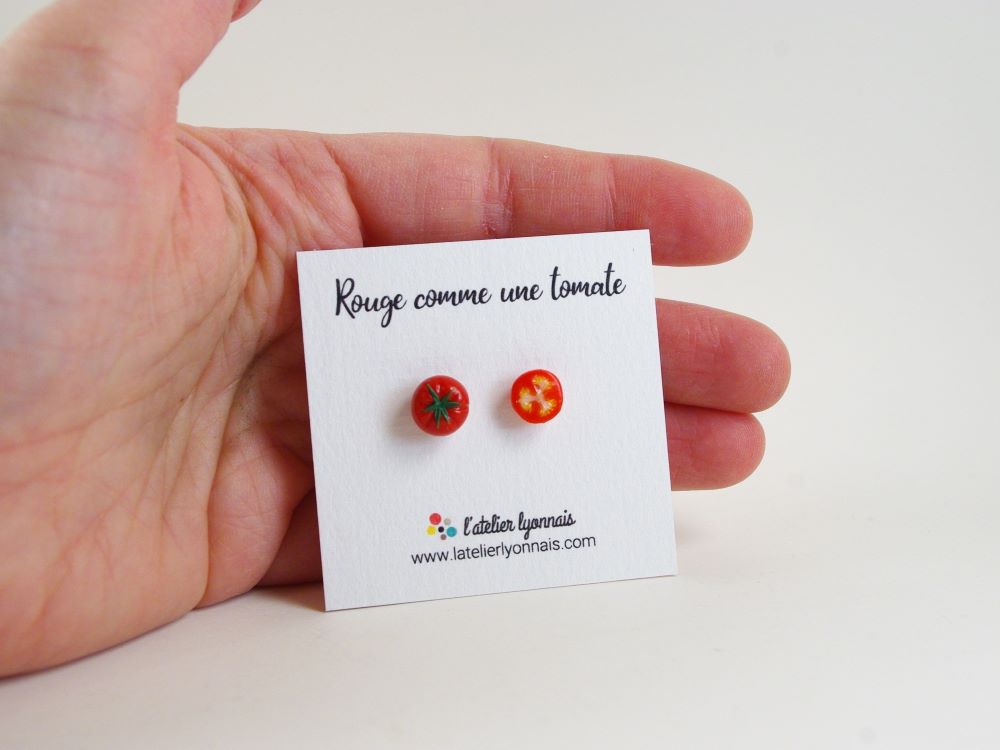 Boucles D'oreilles Fantaisie Boules Multicolores 3mm - Acier Inoxydable, Clous, Neuf Avec étiquette