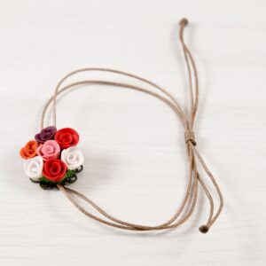 Bracelet bouquet de roses