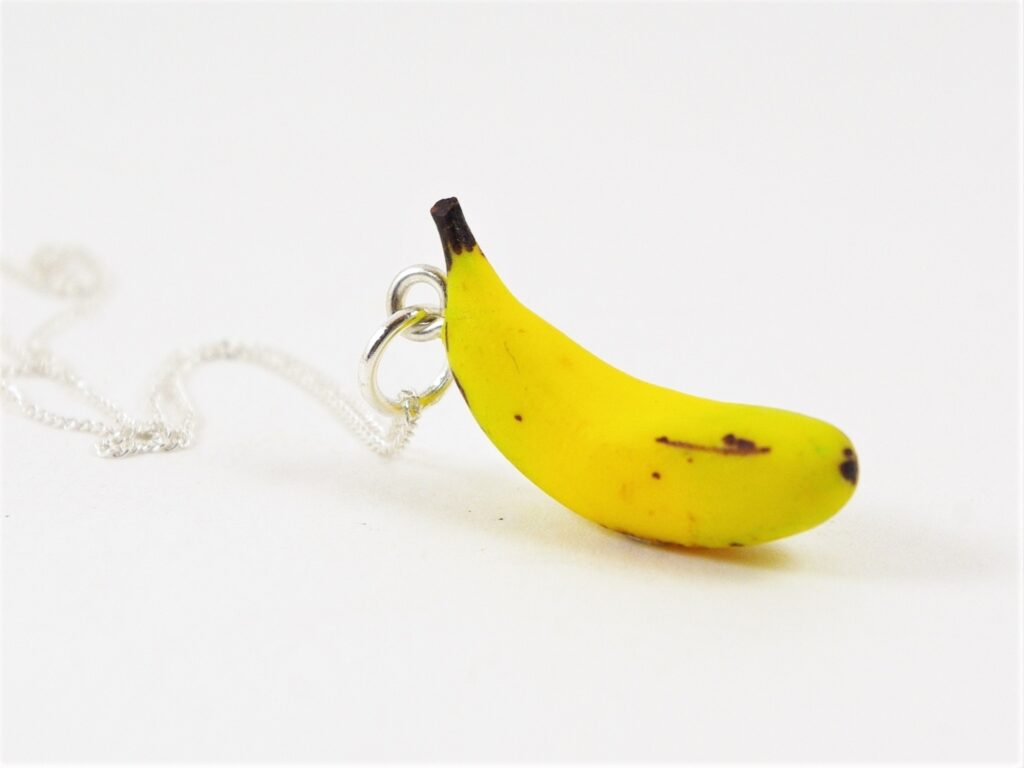 Pendentif banane miniature